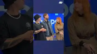 Drops Plus com a querida @kamila.pavao no estúdio da Jovem Pan em São Paulo 🎶