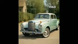 #Evolution of old Mercedes car in (1950~2023)?😱🚗