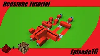 Minecraft Redstone - Subtraction With Logic Gates - Tutorial 16