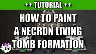 How to Paint a Necron Living Tomb Formation (Including Transcendent C'tan)