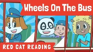 Wheels On The Bus | Nursery Rhymes | Kids Songs | Made by Red Cat Reading