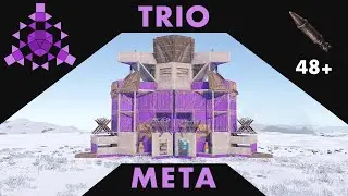 BLADE - ULTIMATE TRIO Base - aloneintokyo style | Anti-Door Camp | Mini Open Core | RUST 2024