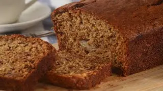 Low Fat Banana Bread Recipe Demonstration - Joyofbaking.com