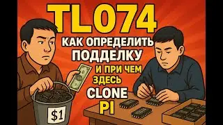 How to spot a fake TL074 and what does Clone Pi have to do with it?