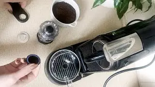 Using Bluecup refillable coffee pods with a Nespresso machine