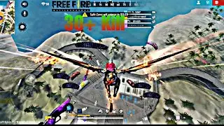 BR rank squad Gameplay✨30+ kill full gameplay video Free fire | BRGAMING