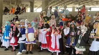 Anime Expo 2024 Touhou Cosplay Gathering