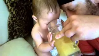 Teya wants pineapple juice!