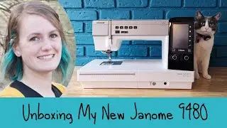 Unboxing My Brand New Janome 9480
