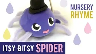 Itsy Bitsy Spider Nursery Rhyme Play Doh Song For Kids. Itsy Bitsy Spider Adventure Animation.