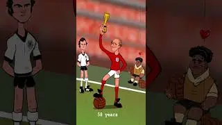 How many years have passed since these major football events? 🚬👨🏼‍🦳