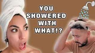 YOU SHOWER WITH YOUR HANDS!?