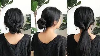 Easy Hairstyle for Long Hair! | Cara mudah styling rambut panjang