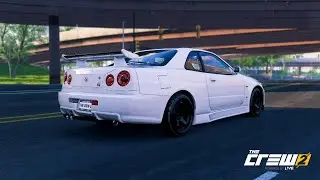 Drive the Nissan Skyline GTR R34 VSPEC II in New York 🎮TheCrew2