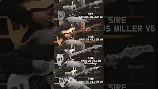 SIRE Marcus Miller V3 vs V5 vs V7 vintage vs V8