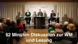 Fußball im Saarland, WM in Katar: Lesung und Diskussion in Berlin vom 13.12.2022
