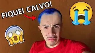 Fui pintar o cabelo e OLHA NO QUE DEU!!!