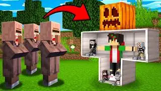 We Hide Inside Iron Golem To Fooled Villagers in Minecraft ( Tagalog )