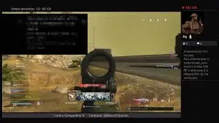 Transmissão ao vivo / COD-Warzone PS4  (Batalha dos Royal)