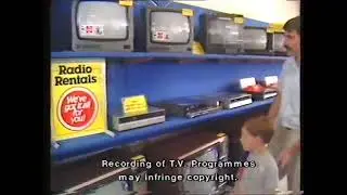 Radio Rentals VCRs (1987)