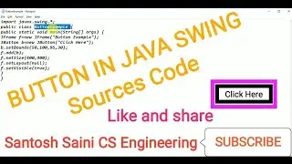 How to Button Class in JAVA AWT Sources Code with Output running command ( CS ENGINEERING)