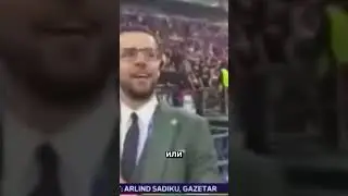 Албанского журналиста выгнали с ЕВРО за птичку #евро2024