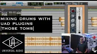 Tone Shaping Those Toms With UAD Plugins Neve 1073
