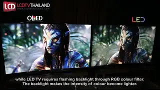 OLED VS LED TV : Side by Side Comparison !