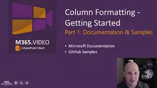 SharePoint Column Formatting - Getting Started - Part 1