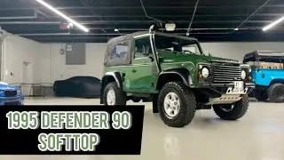 1995 Land Rover Defender 90 SoftTop walk around