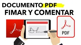 Como agregar tu firma a un documento PDF Firma y agrega observaciones con Adobe Reader 2024