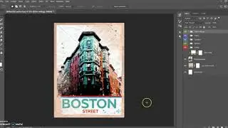 Poster Generator photoshop action by RedVokinputs (Tutorial Video)