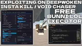 [Deepwoken] Exploiting on Deepwoken using a FREE executor | Bunni.Lol | Project Rain | Insta kill