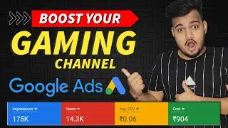 How to promote gaming channel on google ads | Google ads approved but not running | google ads