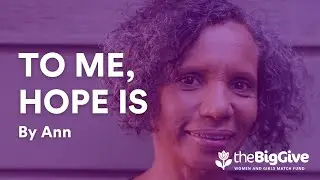 To Me, Hope Is... A poem by Ann