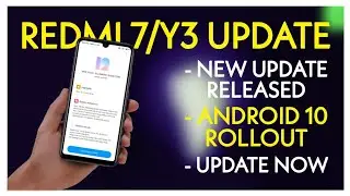 REDMI 7/Y3 NEW UPDATE RELEASED | MIUI 12.0.1.0 | ANDROID 10 | MIUI 12 FEATURES | LAG FIX | NEW LOOK