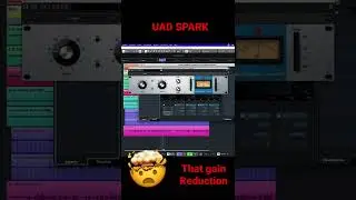 Holy SH*T 🤯 UAD Spark 1176 compressor on vocals.