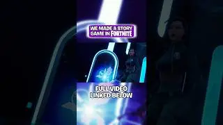 We Made A Story Game In Fortnite! | Part One #shorts #fortnite #fortnitestoryline #fortnitechapter5