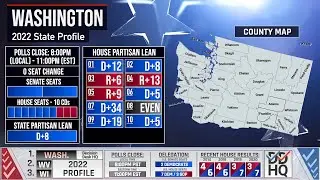 Democrats Could Struggle in Washington I 2022 DDHQ