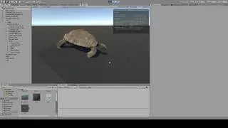 Procedurally animated tortoise