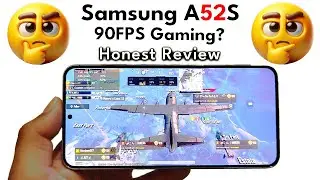 Samsung A52S PUBG Test 2024 | Not A Gaming Phone