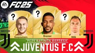 You Won't Believe Juventus' FIFA 25 Player Ratings!