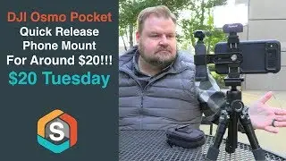 DJI Osmo Pocket Quick Release Phone Mount from RCGeek for Around $20