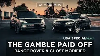 THE GAMBLE PAID OFF: RANGE ROVER & ROLLS-ROYCE GHOST MODIFIED BY URBAN SEMA 2023