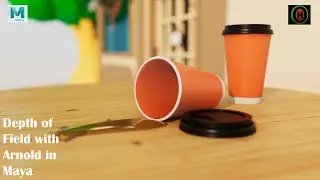Autodesk Maya Tutorial | How to Create Depth of Field with Arnold in Maya.