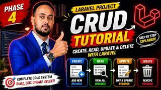 Laravel CRUD Tutorial (Phase 4) | Edit, Update & Delete System