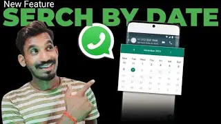 WhatsApp introduces a new way to search old messages by date💯🤩 | Whatsapp Search By Date Feature!🔥🔥🔥