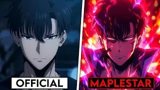 Solo Leveling Fan Animation: Maplestar New Release Date? 😲 | Solo Leveling Hindi Update