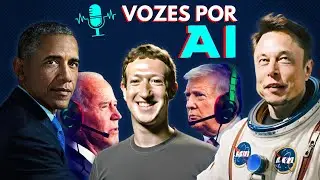 Use as Vozes desses PODEROSOS com Inteligência Artificial