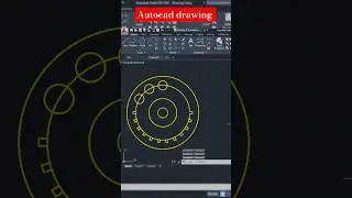 Autocad practice drawing mechanical | Autocad 2d drawing for beginners | 